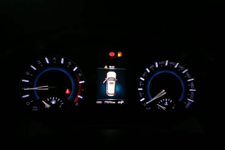 Used Haval H2 2017 Blue Label 1.5T Automatic Two-Wheel Drive Luxury Model Instrument Cluster