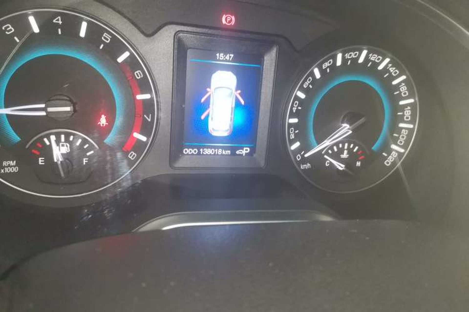 Used Haval H2 2017 Blue Label 1.5T Automatic Two-Wheel Drive Luxury Model Odometer Close Up