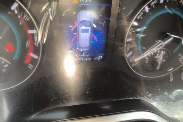 Used Haval H2 2017 Blue Label 1.5T Automatic Two-Wheel Drive Luxury Model Odometer Close Up