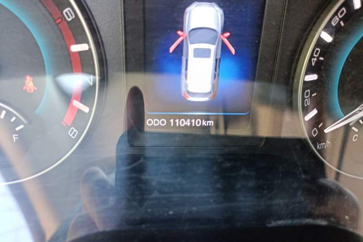Used Haval H2 2017 Red-Label 1.5T Manual Two-Wheel Drive Luxury Model Odometer Close Up