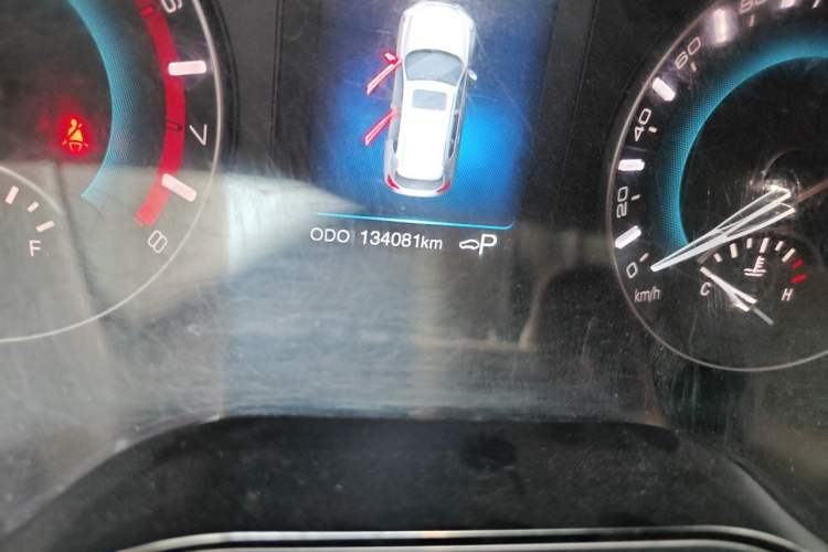 Used Haval H2 2017 Red-Label 1.5T Automatic Two-Wheel Drive Elite Model Odometer Close Up