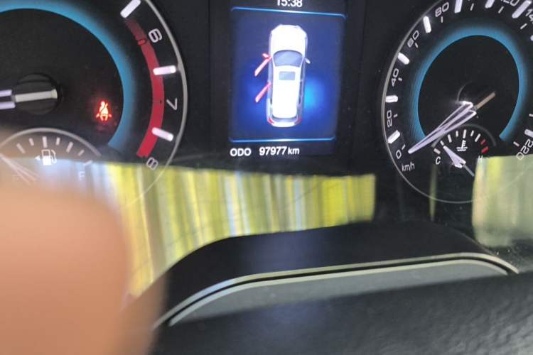 Used Haval H2 2017 Red-Label 1.5T Manual Two-Wheel-Drive Elite Model Odometer Close Up