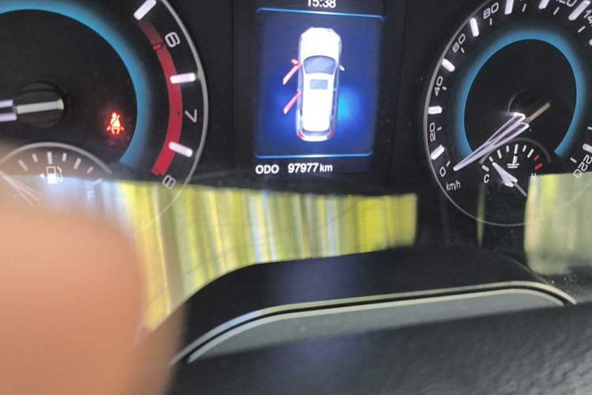 Used Haval H2 2017 Red-Label 1.5T Manual Two-Wheel-Drive Elite Model Odometer Close Up