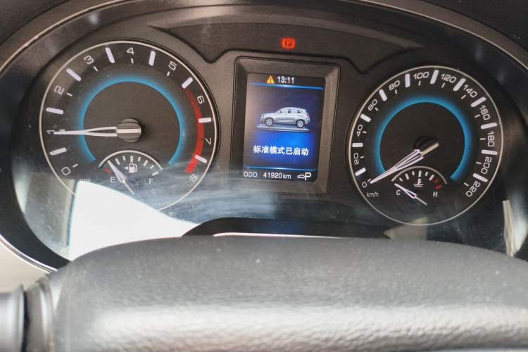 Used Haval H2 2017 Red-Label 1.5T Automatic Two-Wheel Drive Luxury Model Odometer Close Up