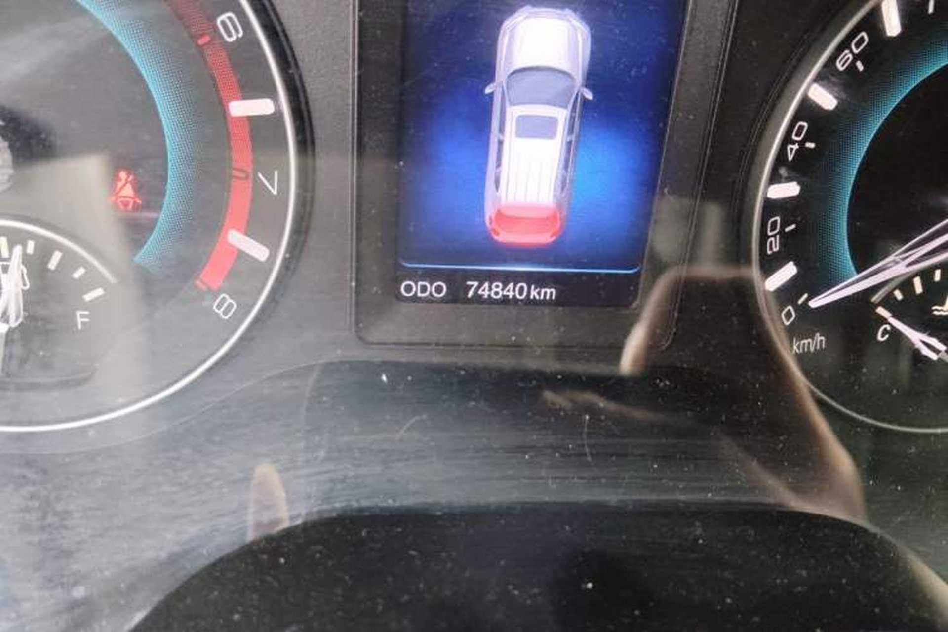 Used Haval H2 2017 Red-Label 1.5T Manual Two-Wheel Drive Luxury Model Odometer Close Up