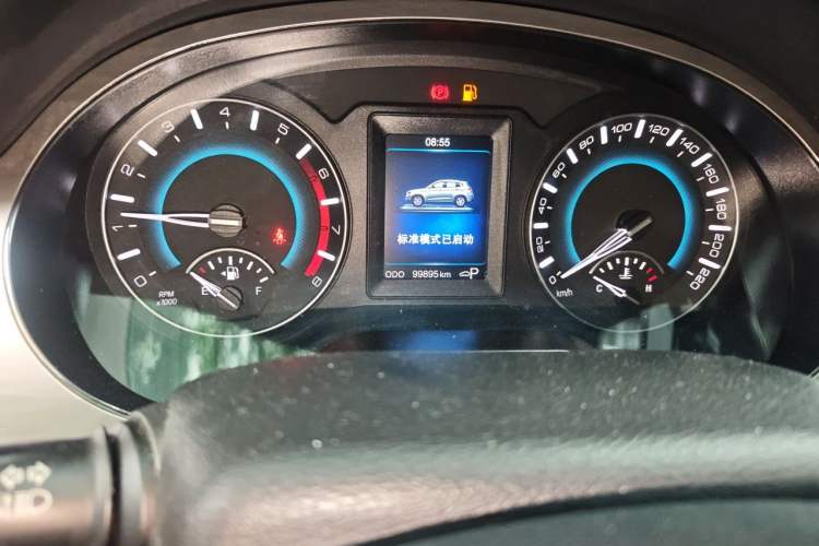 Used Haval H2 2017 Red-Label 1.5T Automatic Two-Wheel Drive Luxury Model Odometer Close Up