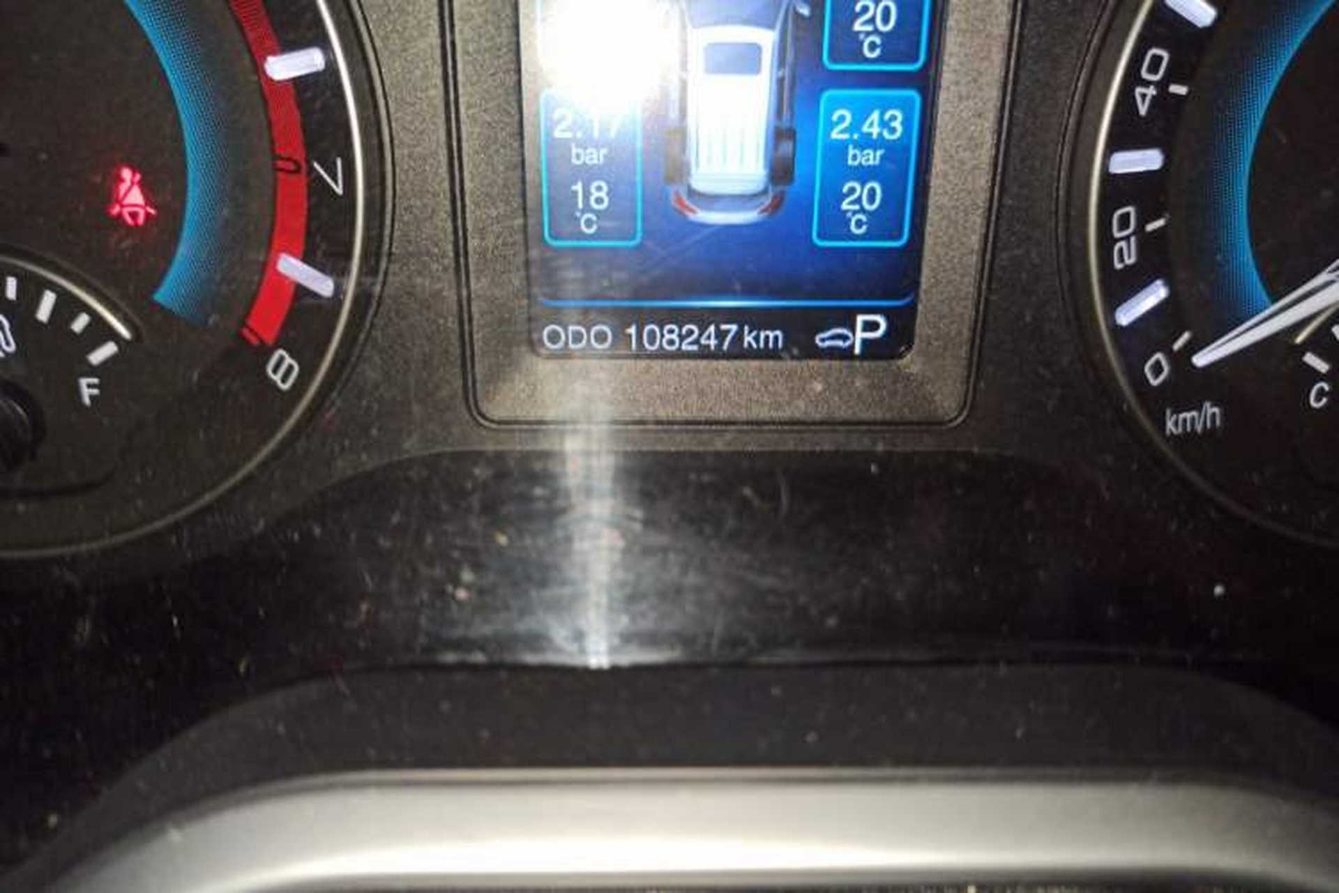 Used Haval H2 2017 Blue Label 1.5T Automatic Two-Wheel Drive Luxury Model Odometer Close Up