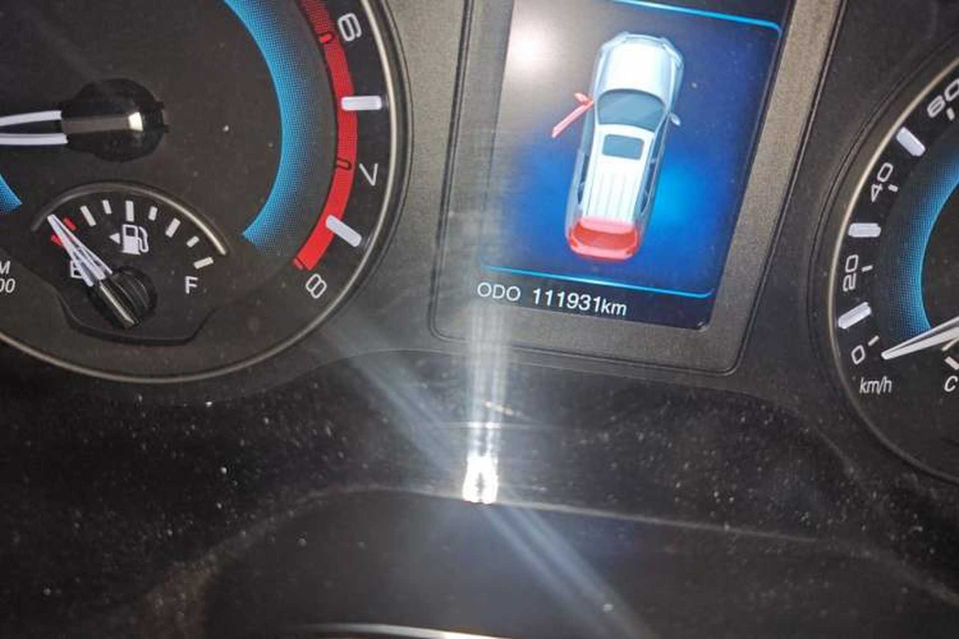 Used Haval H2 2017 Red-Label 1.5T Manual Two-Wheel-Drive Elite Model Odometer Close Up
