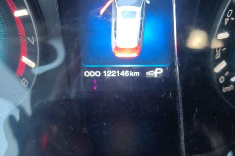 Used Haval H2 2017 Red-Label 1.5T Automatic Two-Wheel Drive Elite Model Odometer Close Up