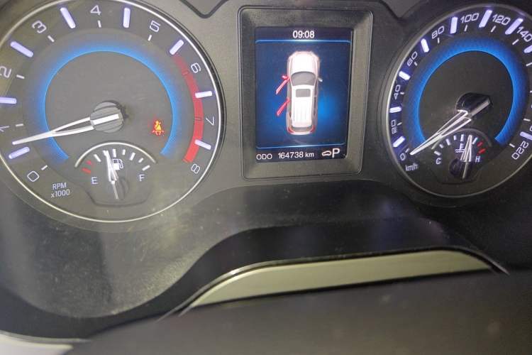 Used Haval H2 2017 Red-Label 1.5T Automatic Two-Wheel Drive Elite Model Odometer Close Up