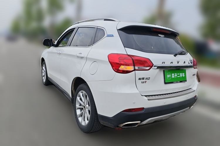 Used Haval H2 2017 Blue Label 1.5T Automatic Two-Wheel Drive Luxury Model Rear Left 45 Deg