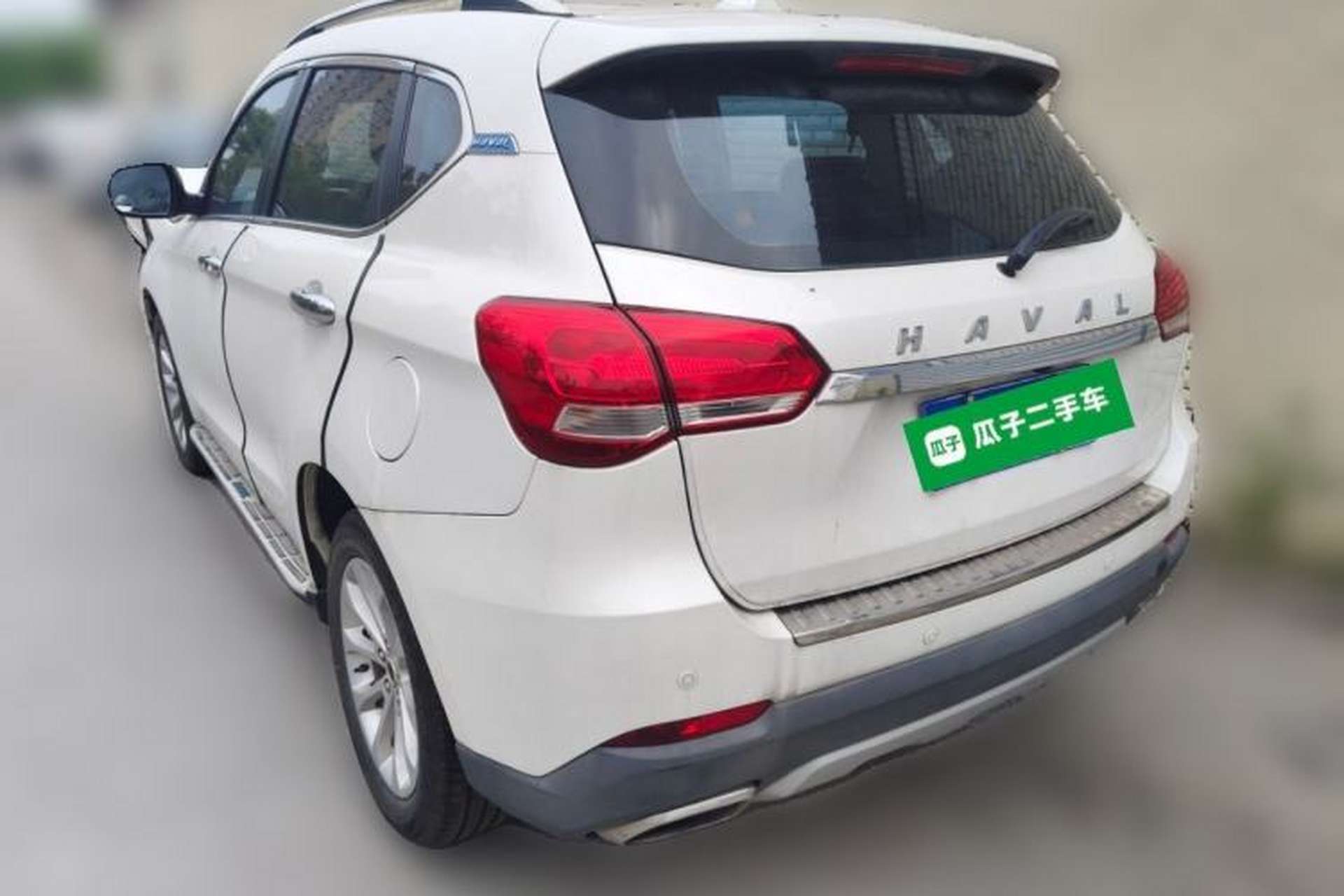 Used Haval H2 2017 Blue Label 1.5T Automatic Two-Wheel Drive Luxury Model Rear Left 45 Deg