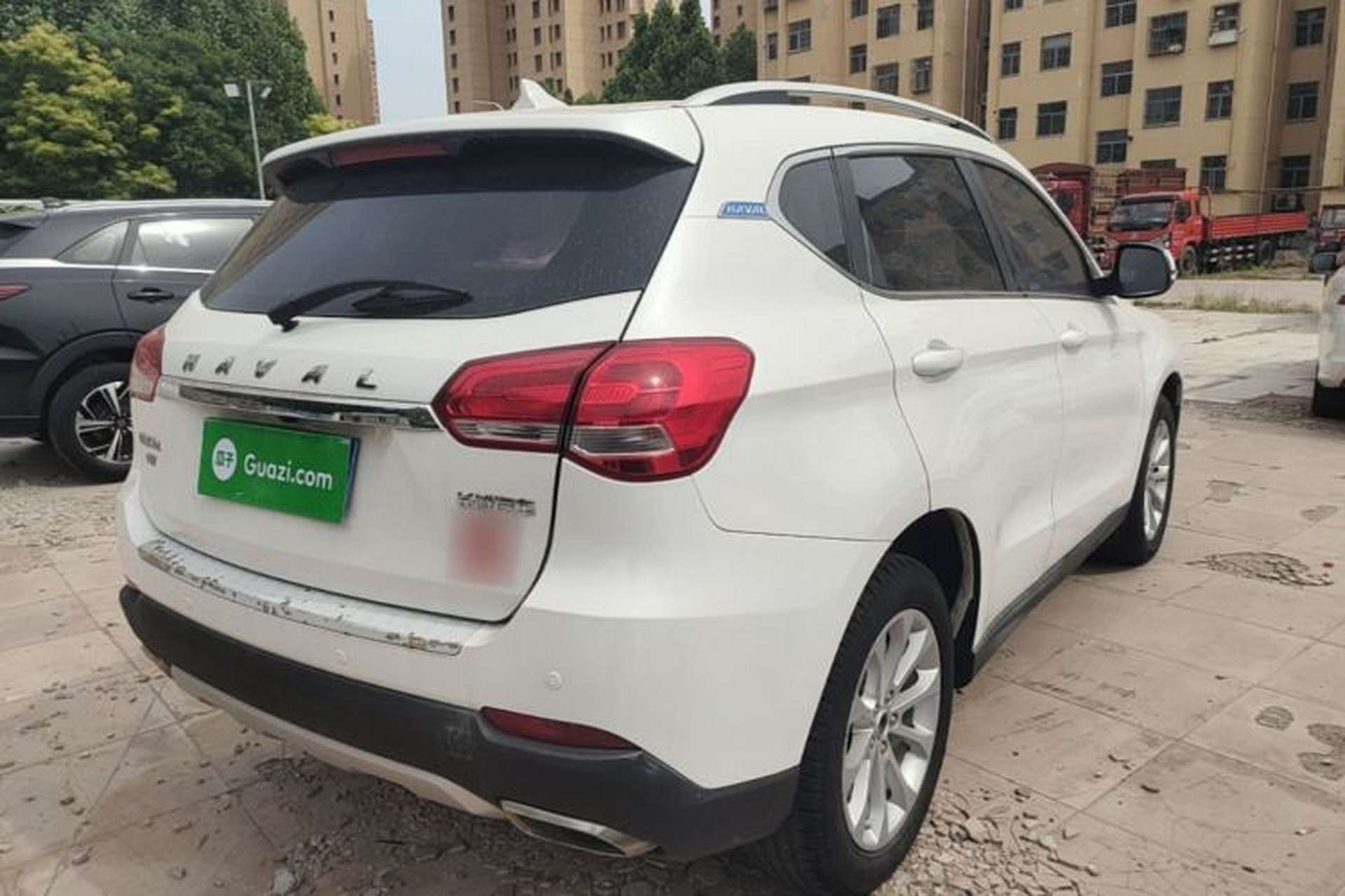 Used Haval H2 2017 Blue Label 1.5T Automatic Two-Wheel Drive Luxury Model Rear Right 45 Deg