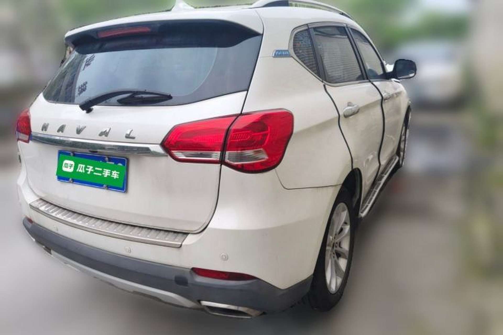 Used Haval H2 2017 Blue Label 1.5T Automatic Two-Wheel Drive Luxury Model Rear Right 45 Deg