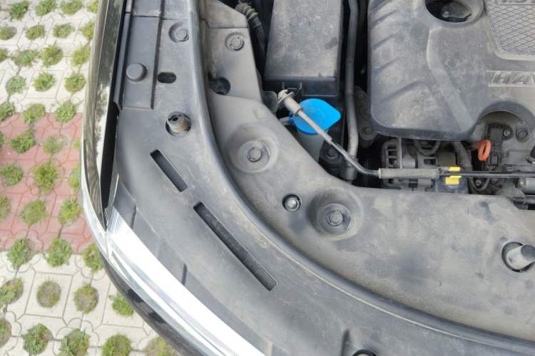 Used Haval H2 2018 Chuanxiang Edition Blue Badge 1.5T Dual-Clutch Two-Wheel Drive Fashionable Model Engine Bay Right