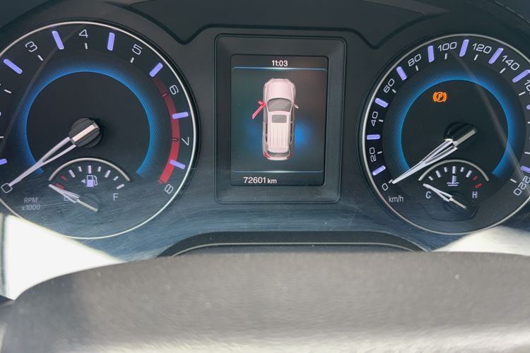 Used Haval H2 2018 Blue Label 1.5T Dual-Clutch Two-Wheel-Drive Prestige Model Odometer Close Up