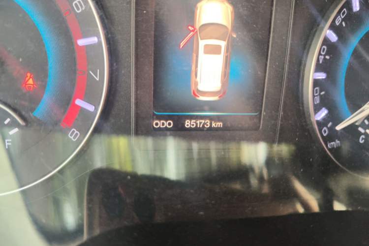 Used Haval H2 2018 Red-Label 1.5T Manual Two-Wheel Drive Elite Model Odometer Close Up