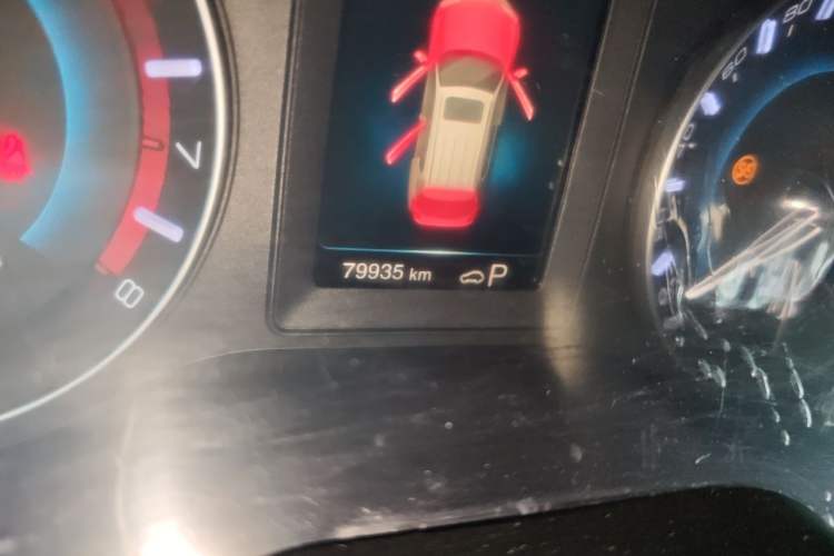 Used Haval H2 2018 Red-Label 1.5T Dual-Clutch Two-Wheel-Drive Elite Model Odometer Close Up