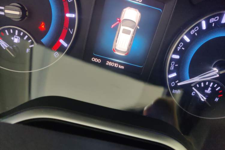 Used Haval H2 2018 Blue Label 1.5T Manual Two-Wheel Drive Elite Model Odometer Close Up