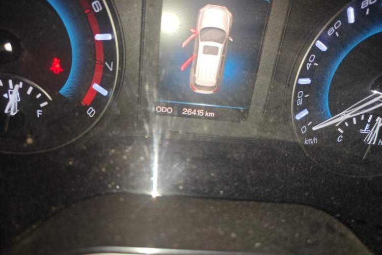 Used Haval H2 2018 Red-Label 1.5T Manual Two-Wheel Drive Elite Model Odometer Close Up
