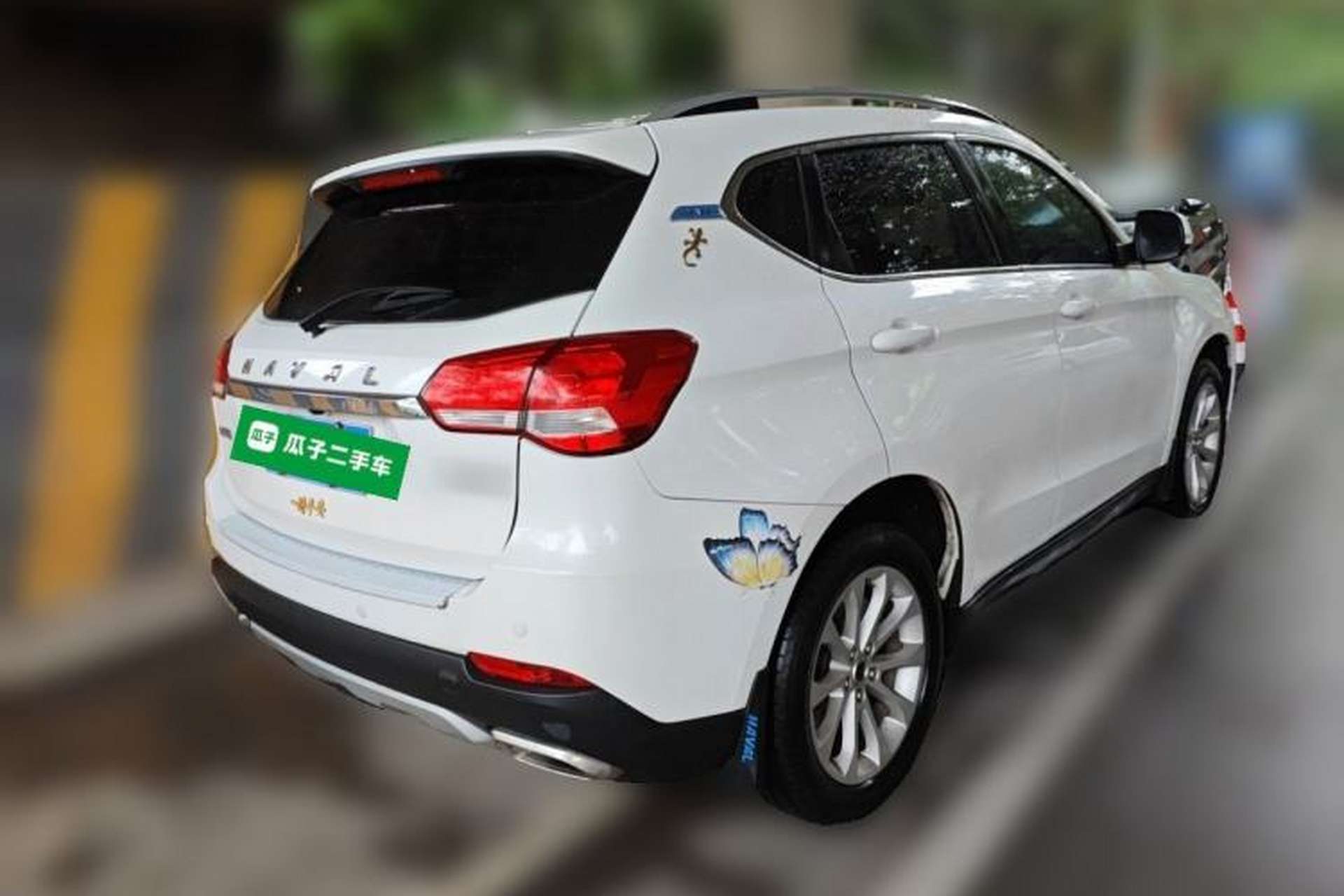 Used Haval H2 2018 Blue Label 1.5T Dual-Clutch Two-Wheel-Drive Elite Model Rear Right 45 Deg