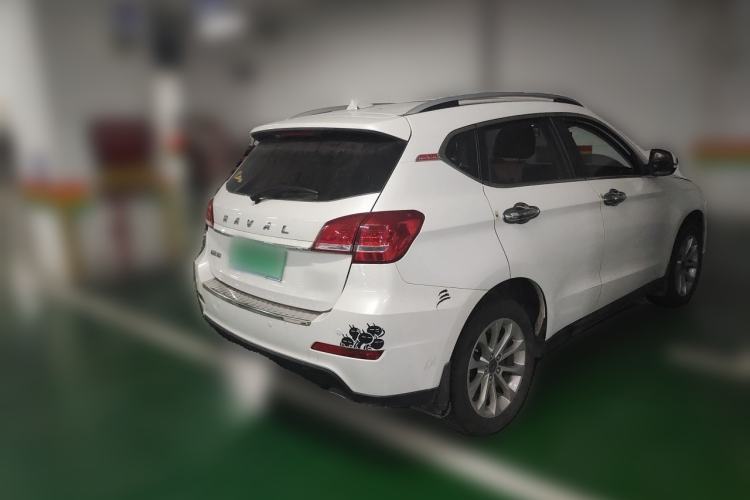 Used Haval H2 2018 Red-Label 1.5T Dual-Clutch Two-Wheel-Drive Luxury Model Rear Right 45 Deg