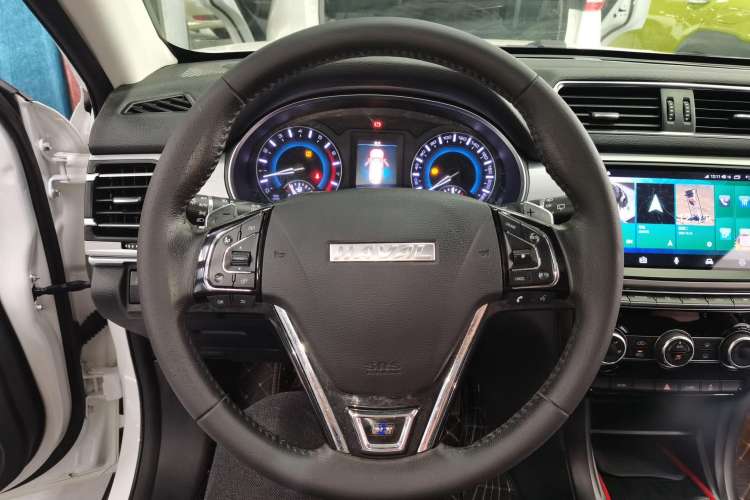 Used Haval H2 2018 Blue-Label 1.5T Dual-Clutch Two-Wheel-Drive Luxury Model Steering Wheel