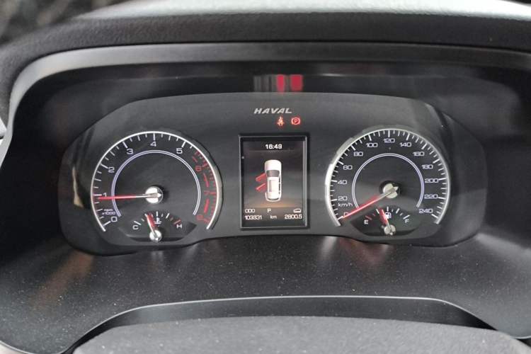 Used Haval H2s 2017 Red-Label 1.5T Dual-Clutch Elite Model Instrument Cluster