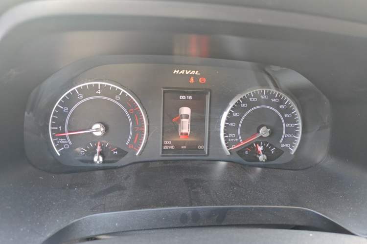 Used Haval H2s 2017 Red Label 1.5T Manual Comfort Model Instrument Cluster
