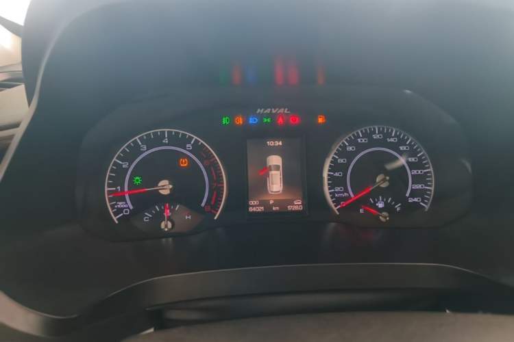 Used Haval H2s 2017 Blue Label 1.5T Dual-Clutch Luxury Model Instrument Cluster