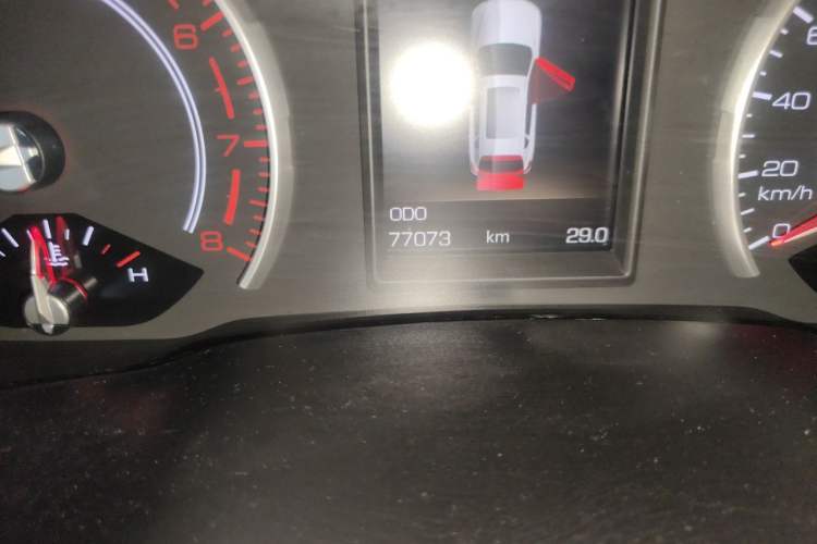 Used Haval H2s 2017 Blue Label 1.5T Manual Comfort Edition Odometer Close Up