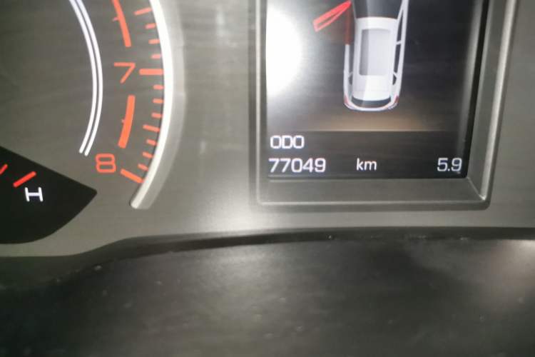 Used Haval H2s 2017 Blue Label 1.5T Manual Comfort Edition Odometer Close Up