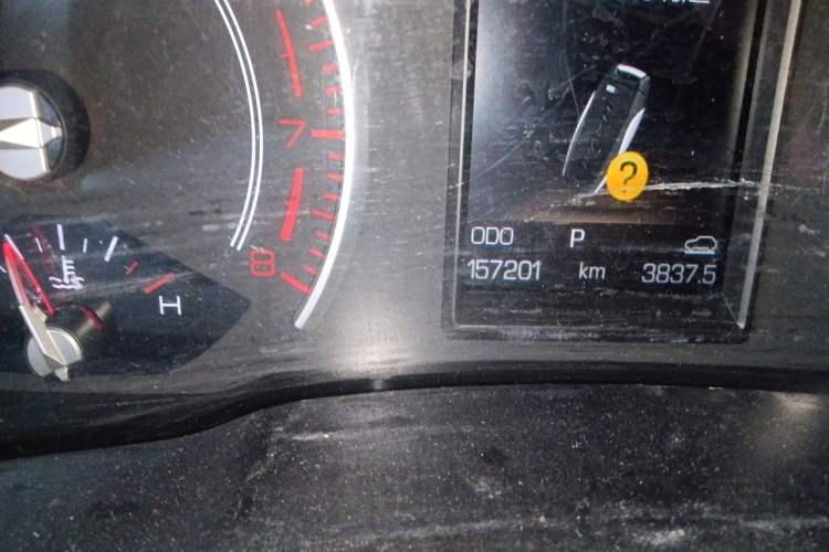 Used Haval H2s 2017 Blue Label 1.5T Dual-Clutch Elite Model Odometer Close Up