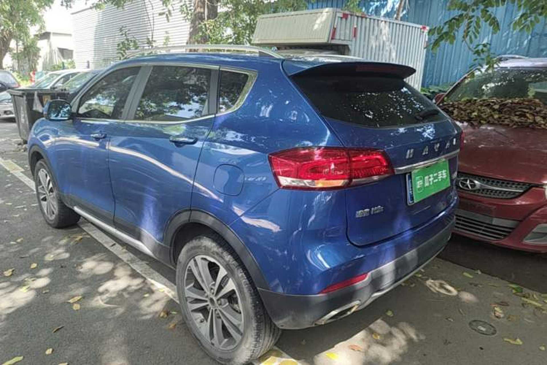 Used Haval H2s 2017 Blue Label 1.5T Dual-Clutch Luxury Model Rear Left 45 Deg