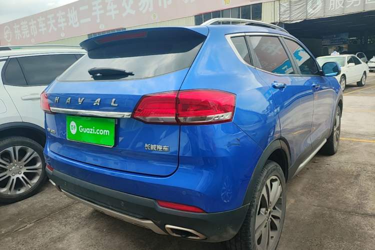 Used Haval H2s 2017 Blue Label 1.5T Dual-Clutch Luxury Model Rear Right 45 Deg