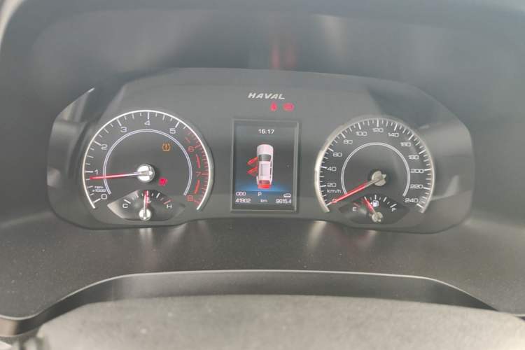 Used Haval H2s 2017 Blue Label 1.5T Dual-Clutch Luxury Model Instrument Cluster