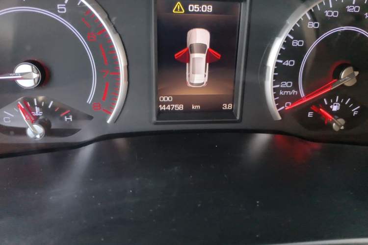 Used Haval H2s 2017 Blue Label 1.5T Manual Elite Model Odometer Close Up
