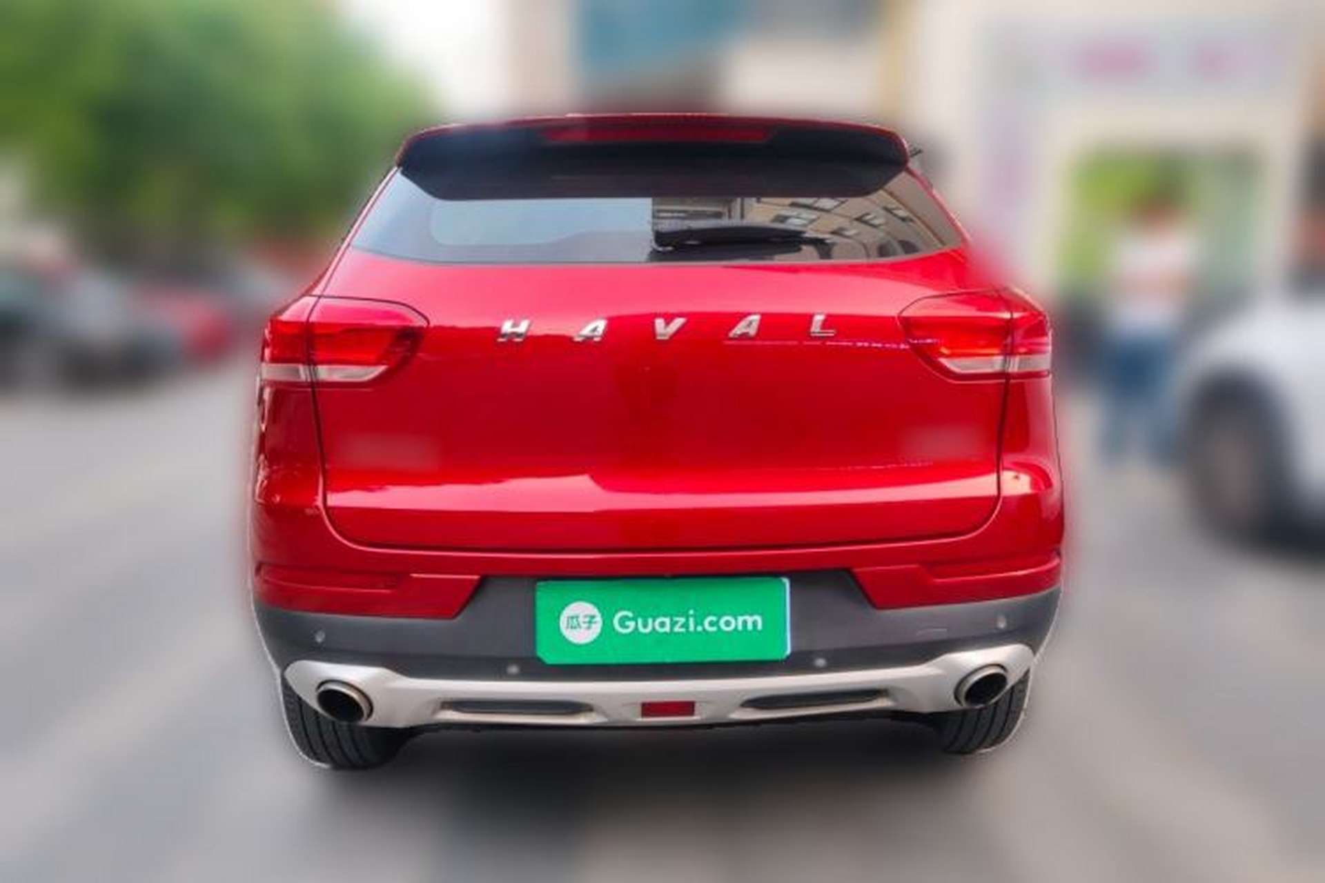 Used Haval H2s 2017 Red-Label 1.5T Dual-Clutch Luxury Model Rear