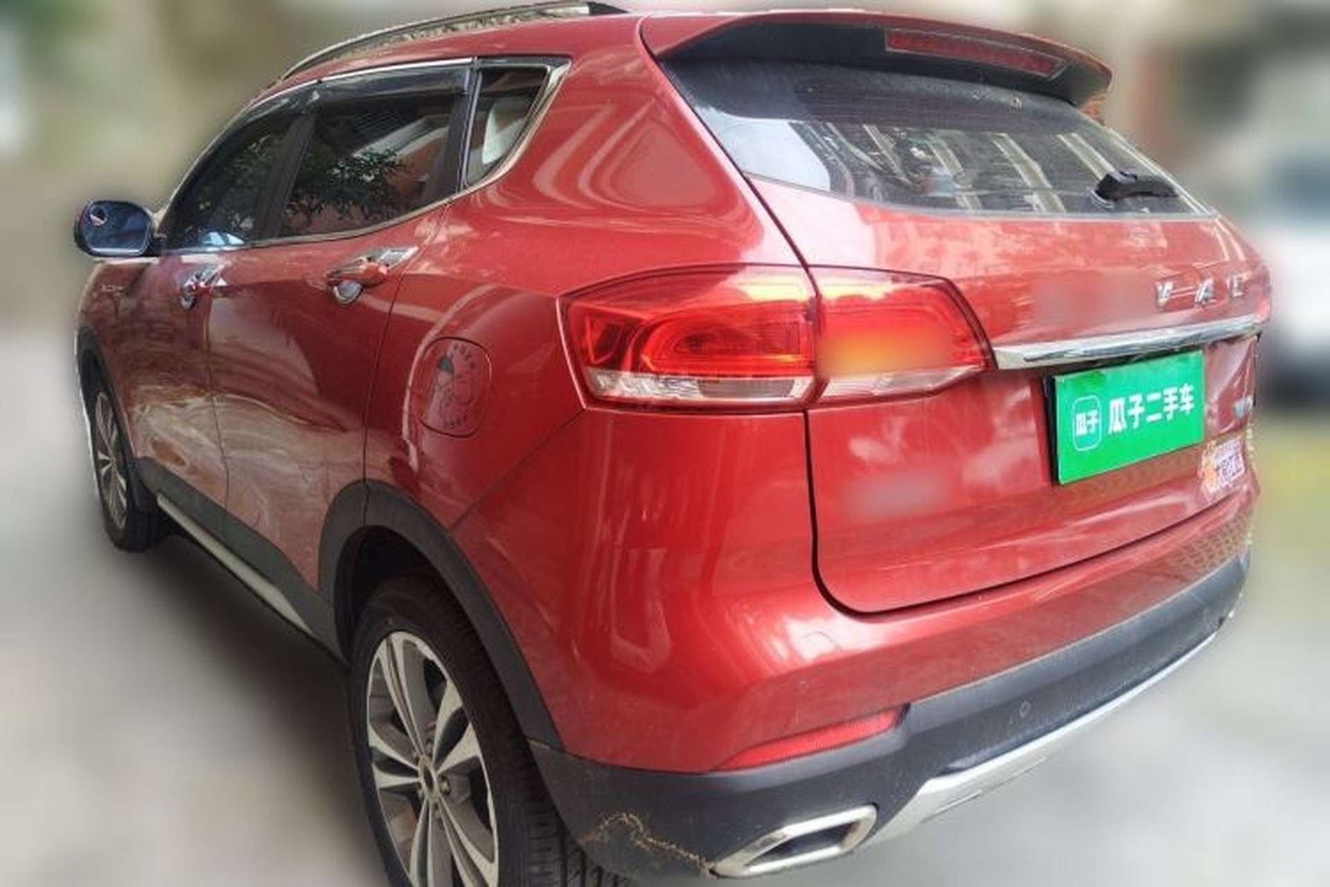 Used Haval H2s 2017 Blue Label 1.5T Dual-Clutch Luxury Model Rear Left 45 Deg