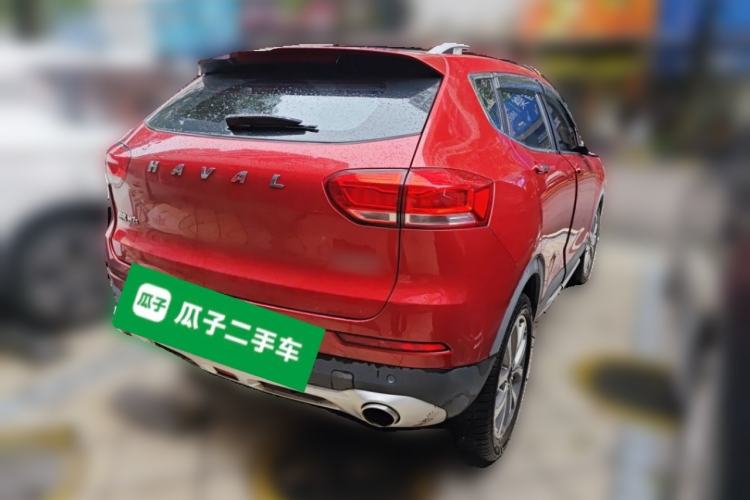 Used Haval H2s 2017 Red-Label 1.5T Dual-Clutch Luxury Model Rear Right 45 Deg