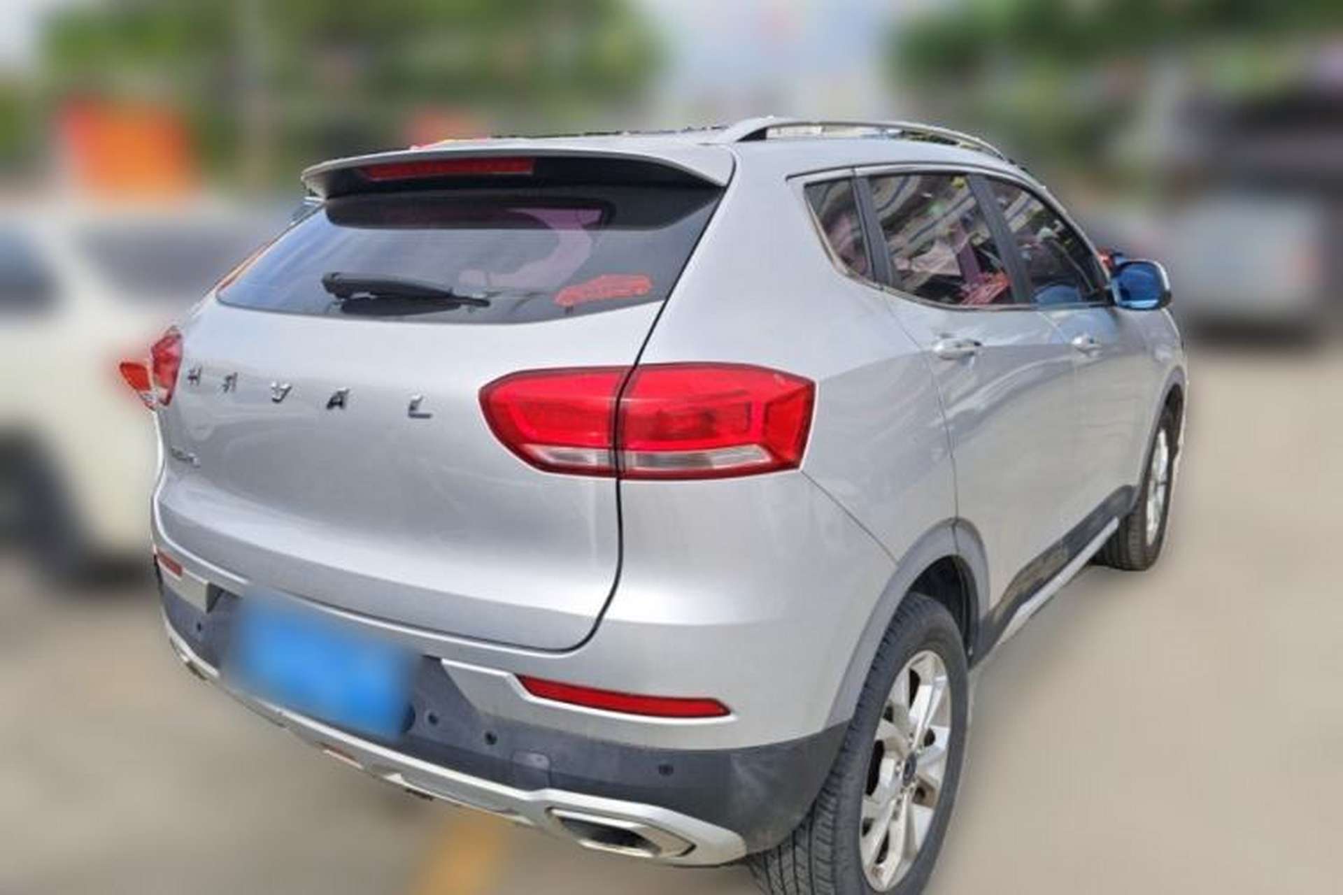 Used Haval H2s 2017 Red-Label 1.5T Dual-Clutch Comfort Model Rear Right 45 Deg