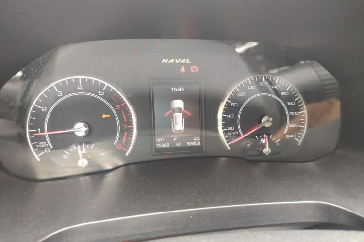 Used Haval H2s 2017 Red-Label 1.5T Dual-Clutch Elite Model Instrument Cluster