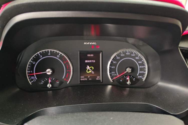 Used Haval H2s 2017 Red-Label 1.5T Dual-Clutch Luxury Model Instrument Cluster