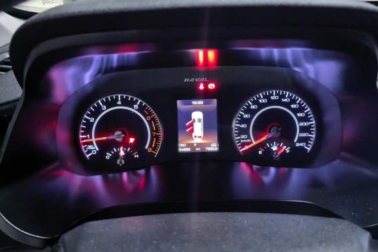Used Haval H2s 2017 Blue Label 1.5T Dual-Clutch Luxury Model Instrument Cluster