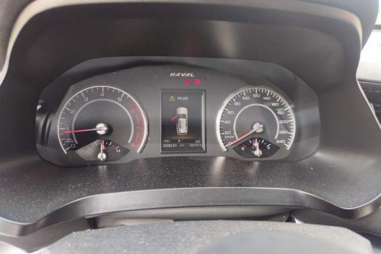 Used Haval H2s 2017 Blue Label 1.5T Dual-Clutch Luxury Model Instrument Cluster