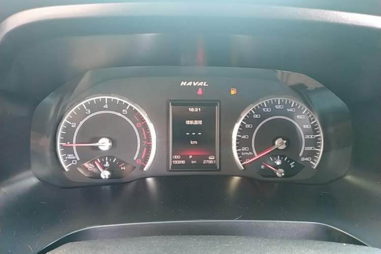 Used Haval H2s 2017 Red-Label 1.5T Dual-Clutch Luxury Model Instrument Cluster