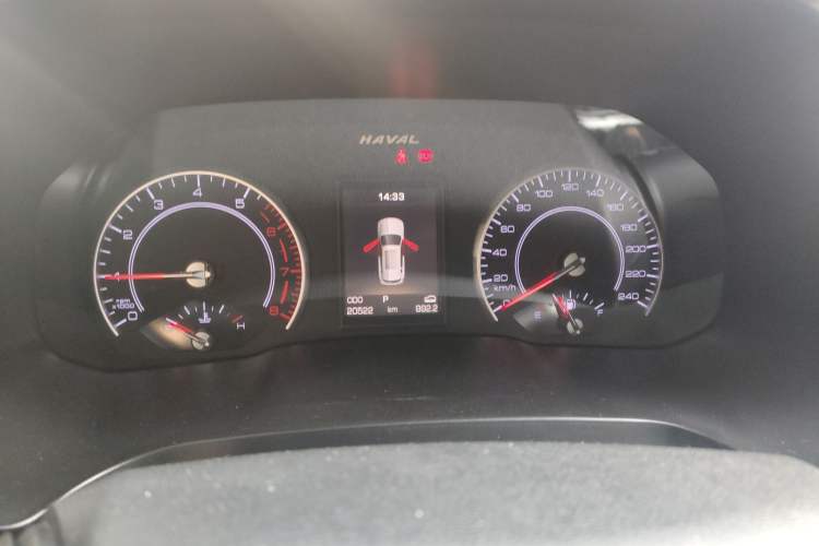 Used Haval H2s 2017 Blue Label 1.5T Dual-Clutch Luxury Model Instrument Cluster