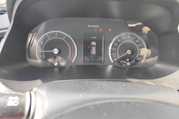 Used Haval H2s 2017 Blue Label 1.5T Dual-Clutch Comfort Model Odometer Close Up