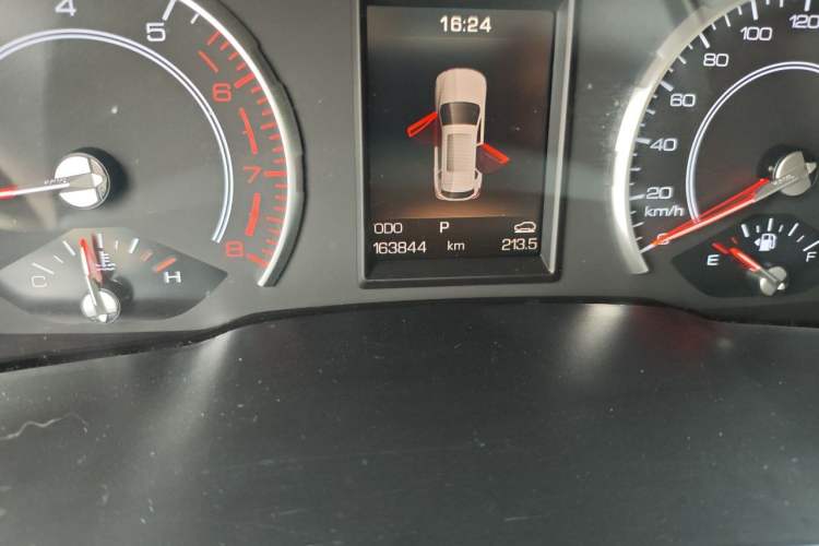 Used Haval H2s 2017 Blue Label 1.5T Dual-Clutch Elite Model Odometer Close Up