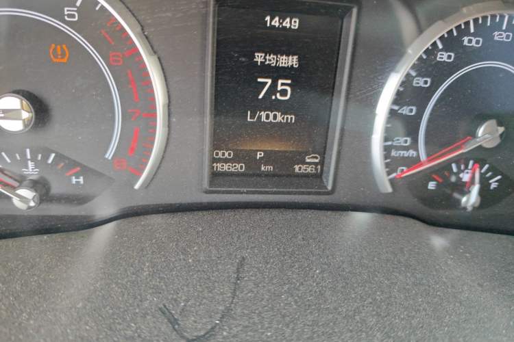 Used Haval H2s 2017 Blue Label 1.5T Dual-Clutch Elite Model Odometer Close Up